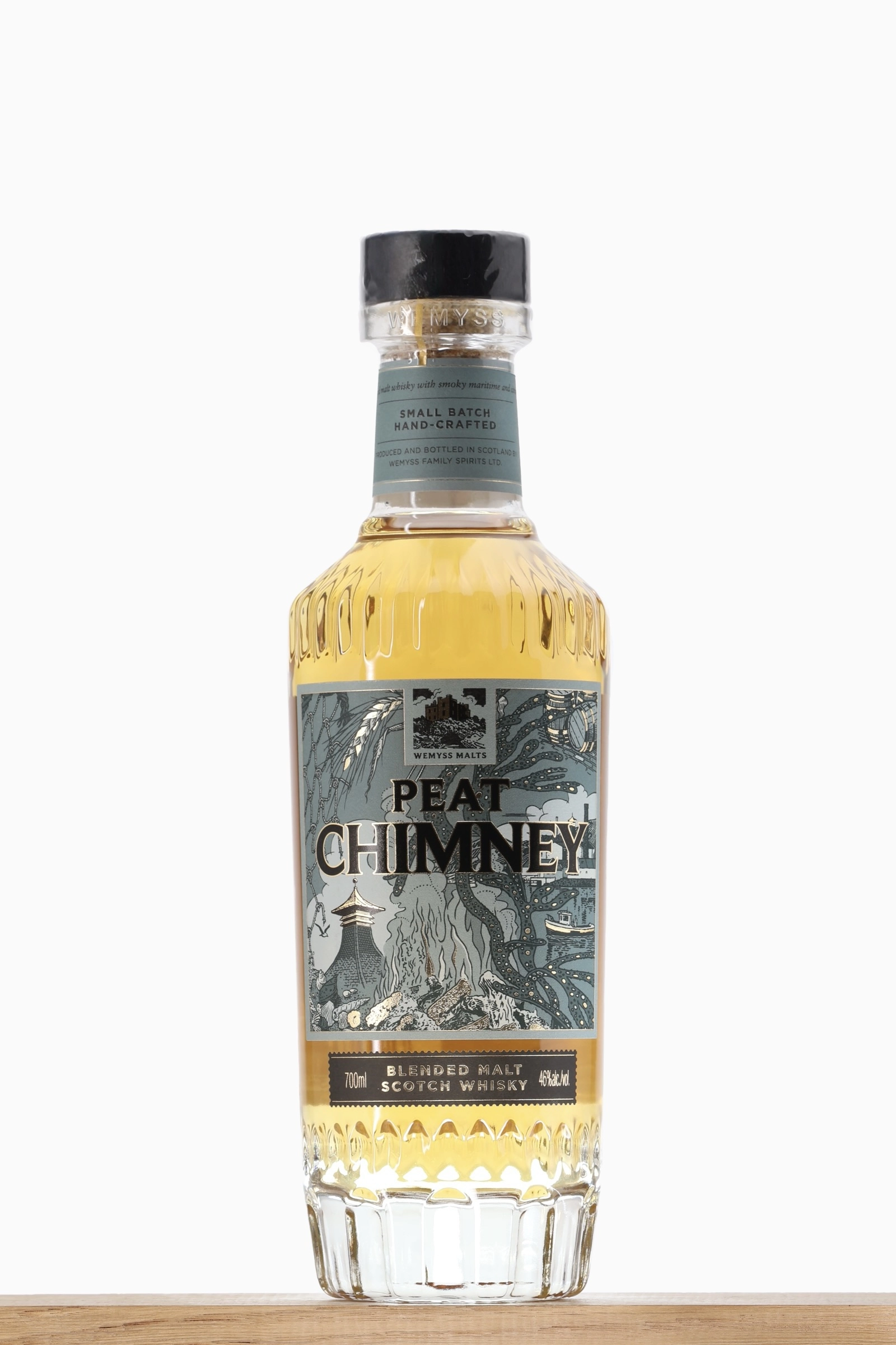 Whisky Peat Chimney Wemyss Malt
