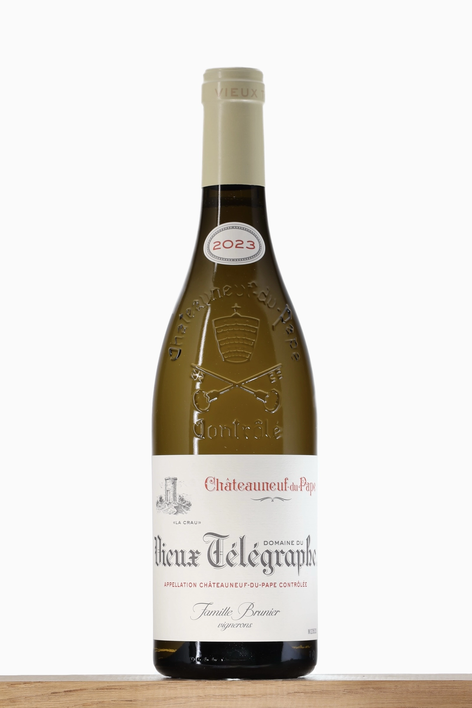 Châteauneuf du Pape La Crau blanc 2023 Vieux Télégraphe