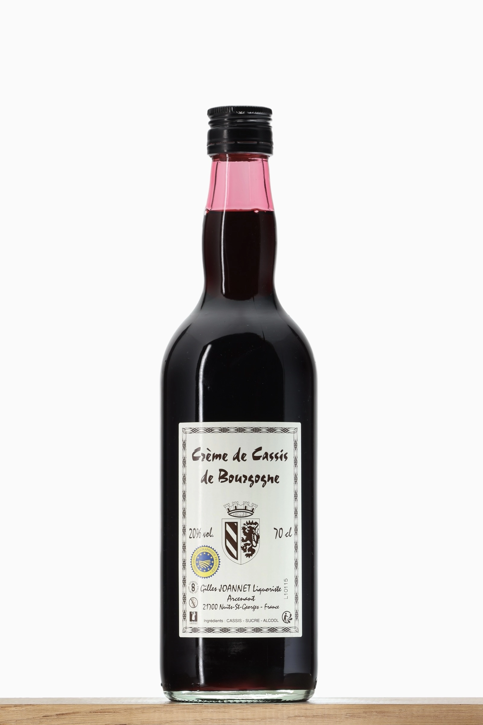 Crème de Cassis de Bourgogne IGP Gilles Joannet