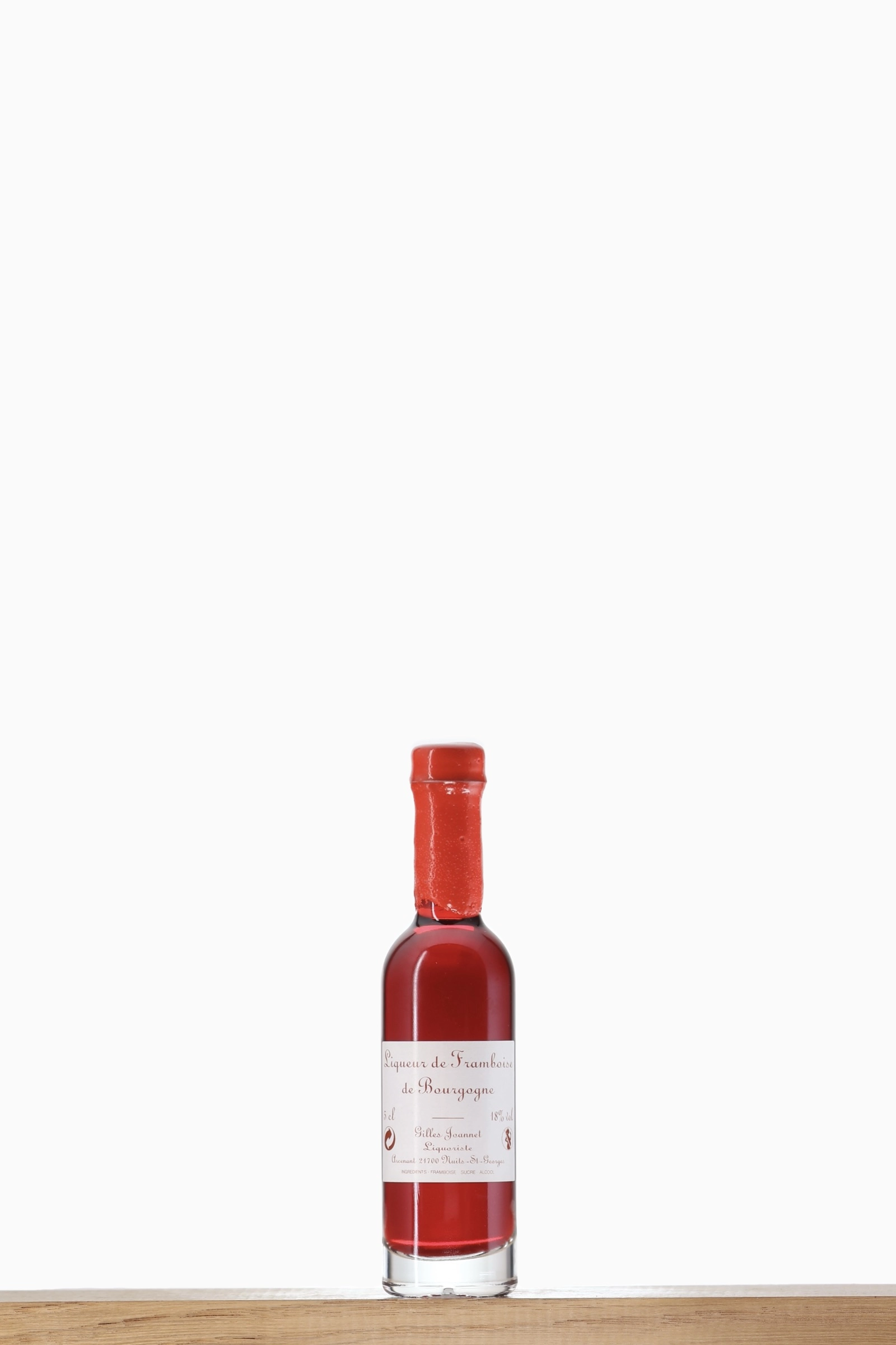 Mignonnette de Liqueur de Framboise Artisanale Gilles Joannet