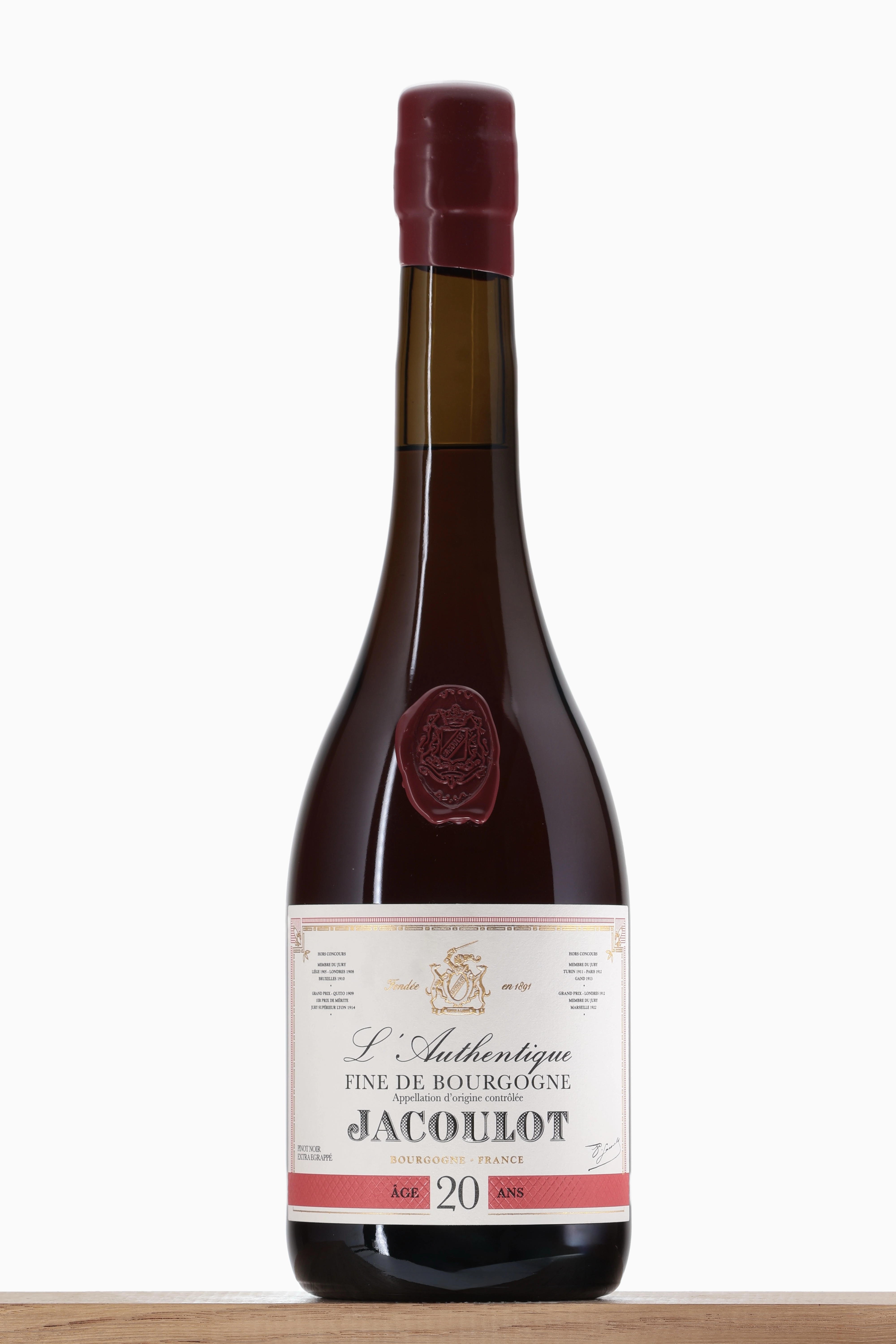 Fine de Bourgogne Authentique 20 ans Maison Jacoulot