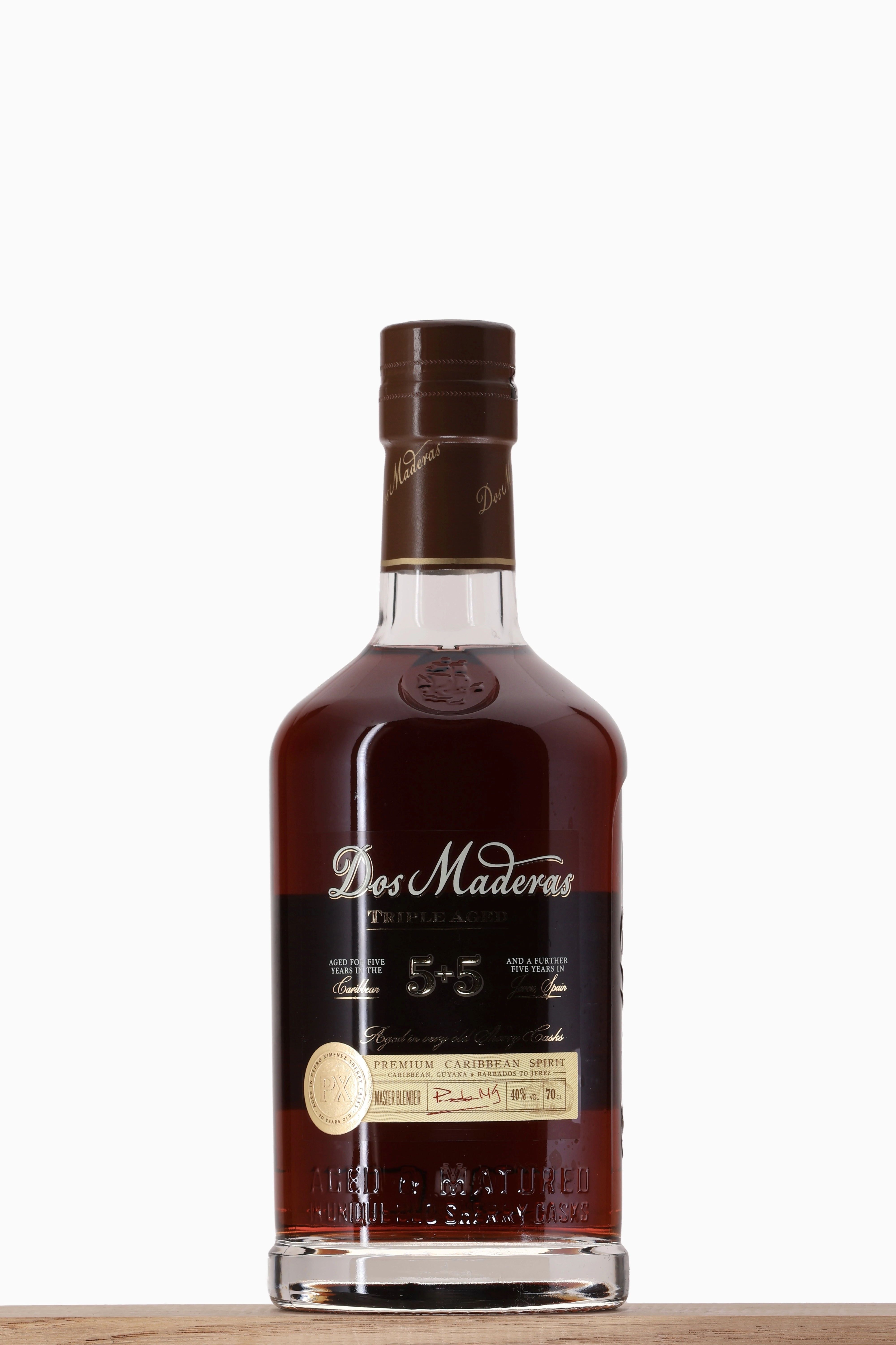 Rhum Dos Maderas affinage PX 5+5 William & Humbert 
