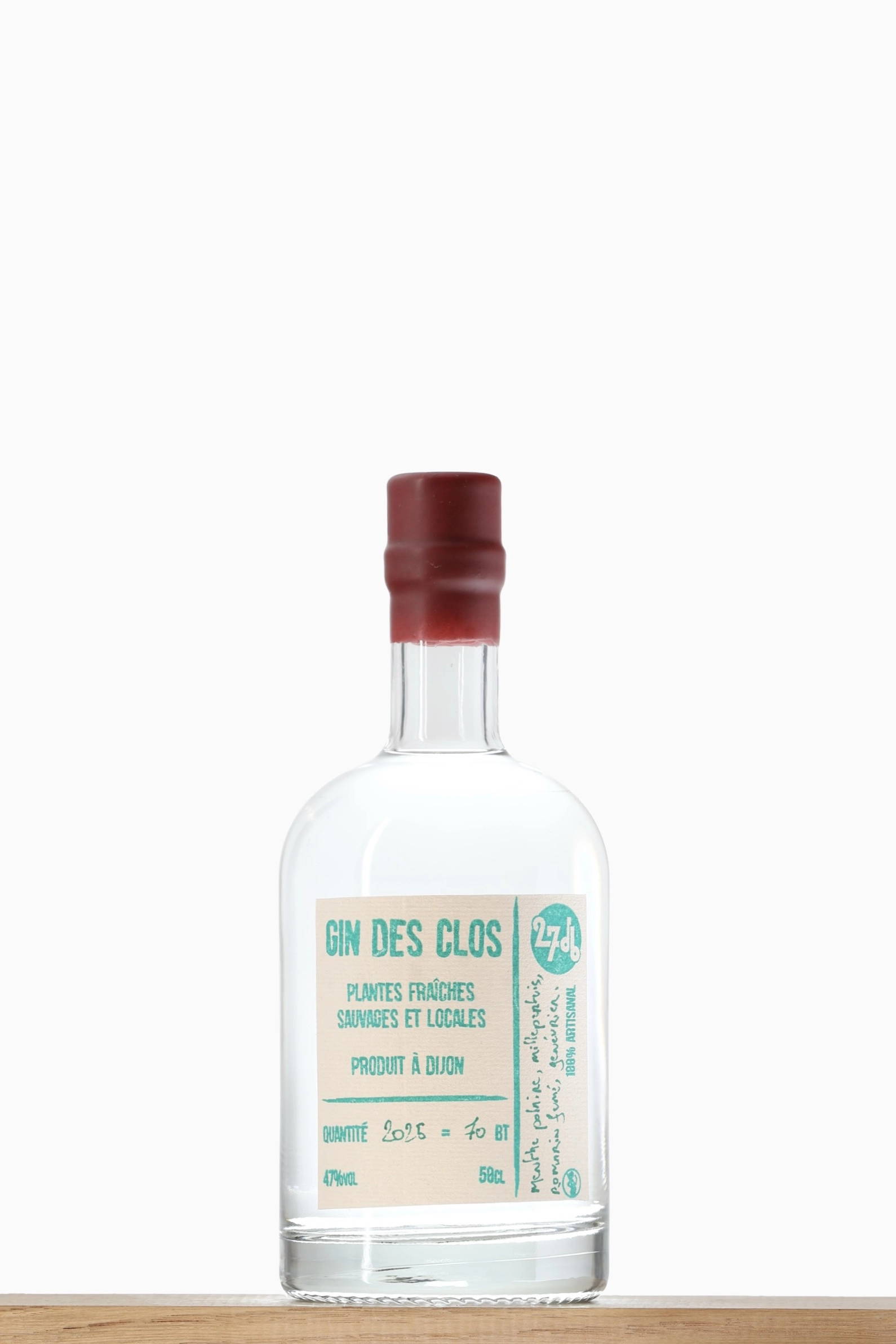 Le Gin des Clos Edition 2025 Atelier 27db