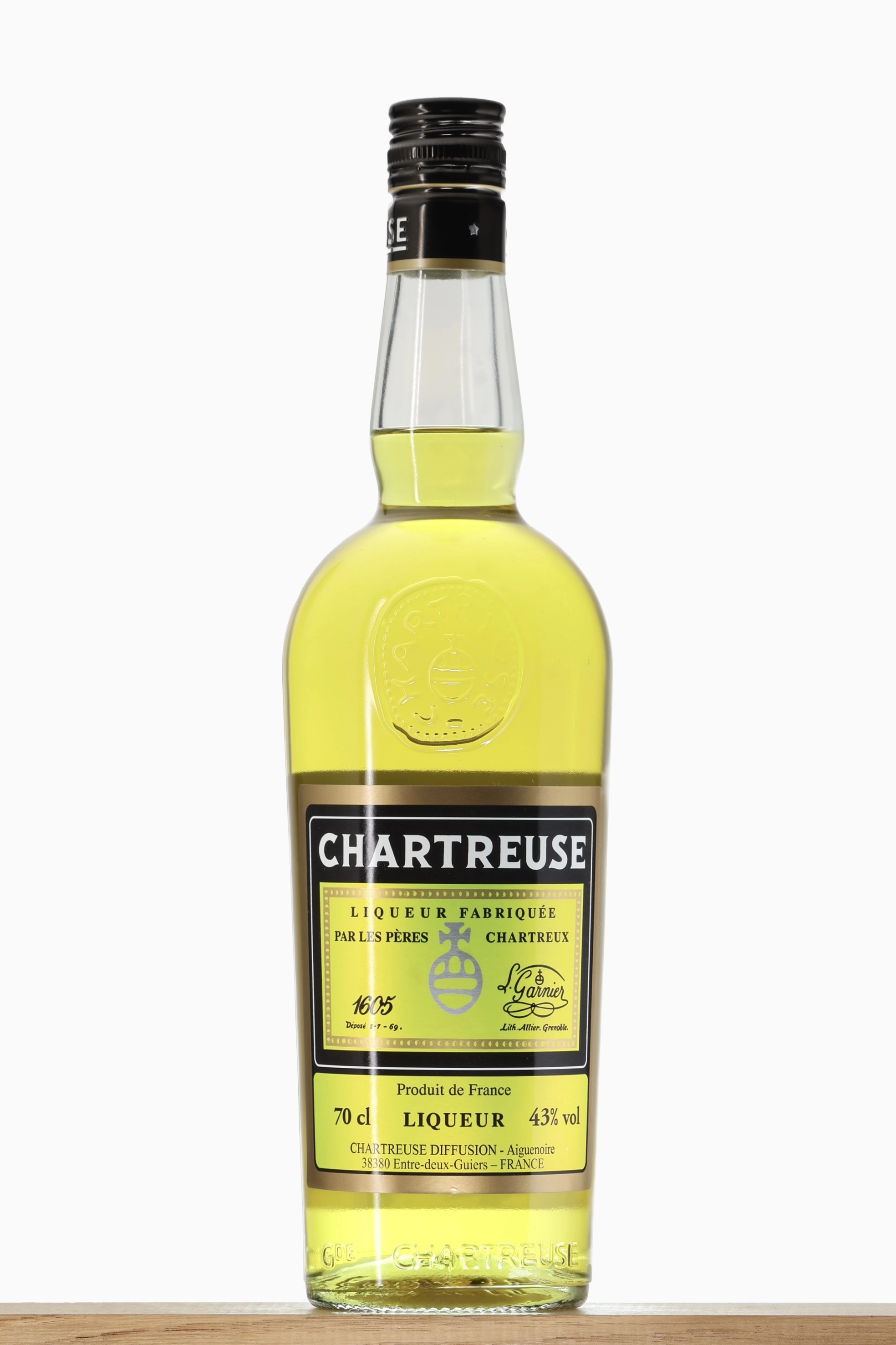 Chartreuse Jaune 43° des Pères Chartreux