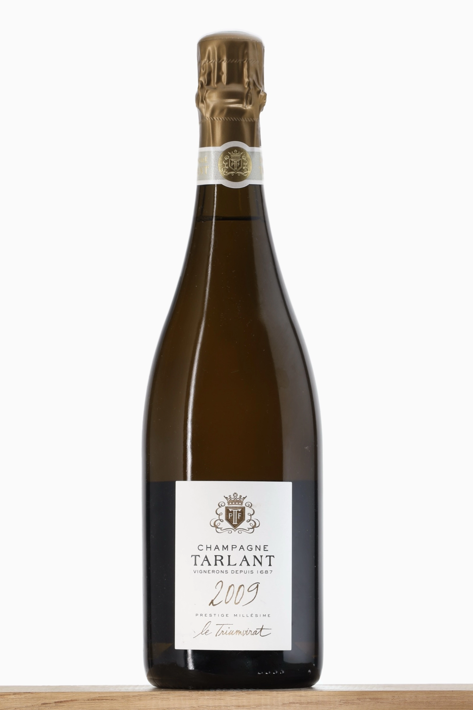 Champagne Le Triumvirat 2009 Brut Nature Maison Tarlant 