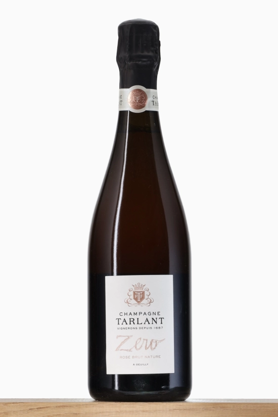 Champagne Rosé Zero Brut Nature Maison Tarlant 
