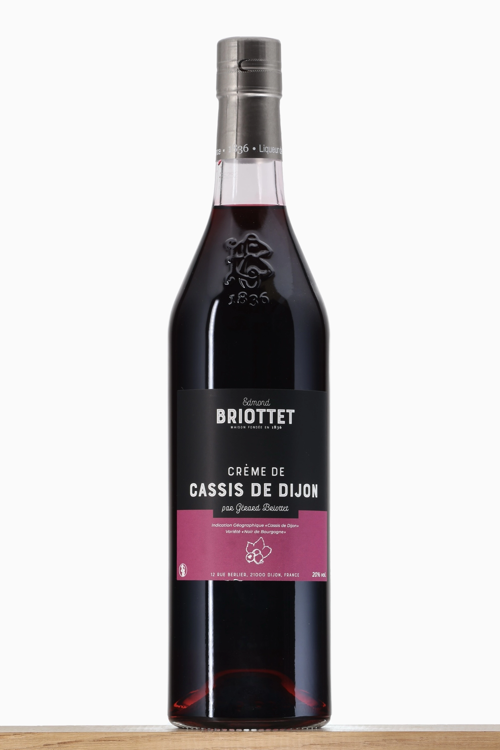 Crème de Cassis de Dijon IGP par Gérard Briottet
