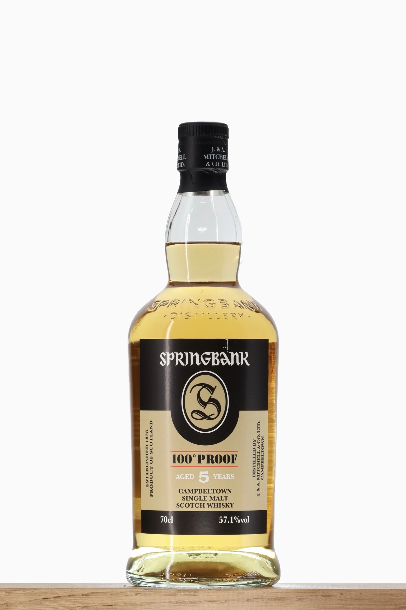 Whisky Springbank 5 ans 100 Proof