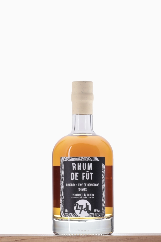 Rhum de Fût Bourbon + Fine de Bourgogne 15 mois Atelier 27db
