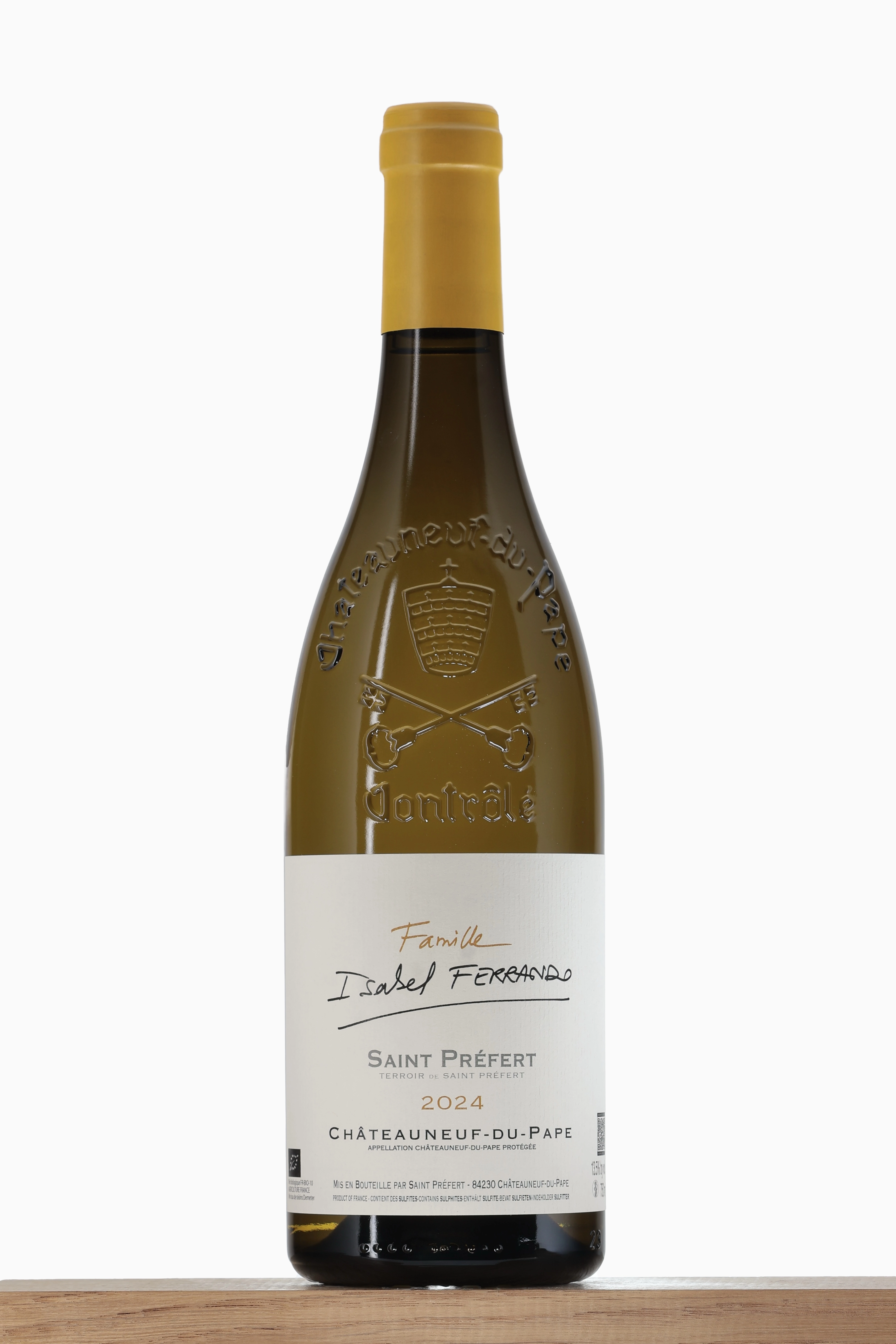 Chateauneuf du Pape blanc 2024 Famille Isabel Ferrando
