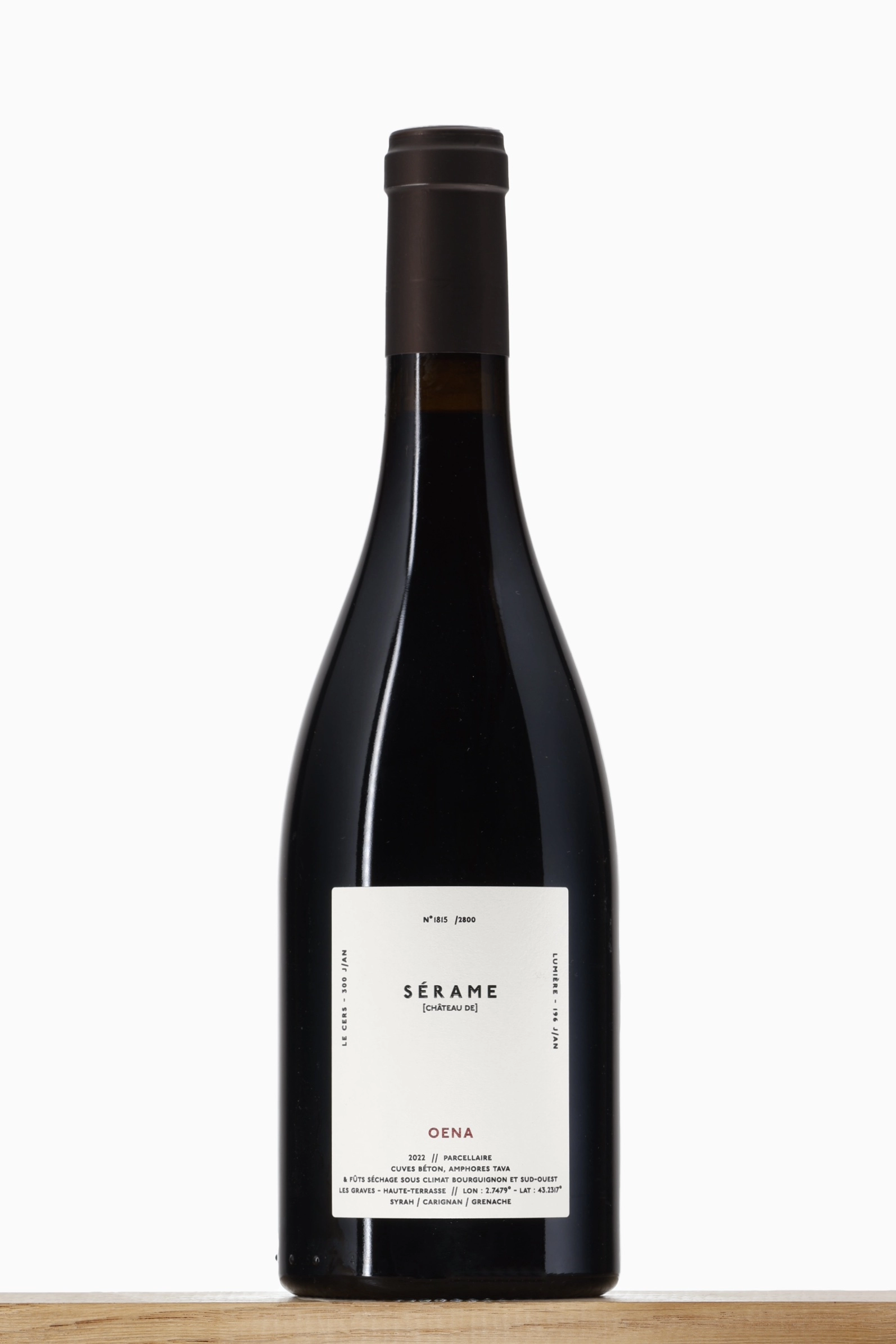Corbières Oena 2022 Château de Sérame