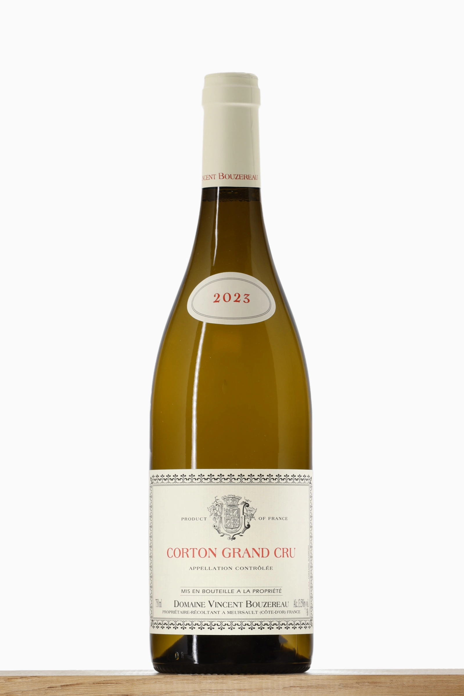 Corton Blanc Grand Cru 2023 Domaine Vincent Bouzereau