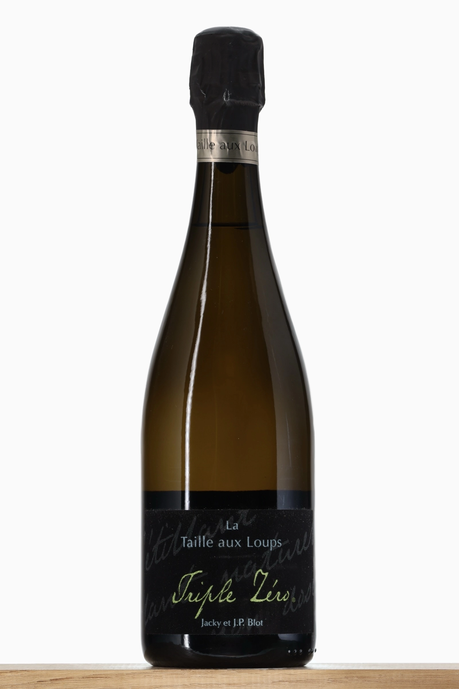 Montlouis sur Loire Triple Zéro La Taille aux Loups Jacky Blot