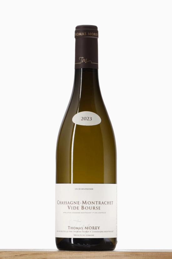 Chassagne Montrachet 1er cru Vide Bourse 2023 Domaine Thomas Morey