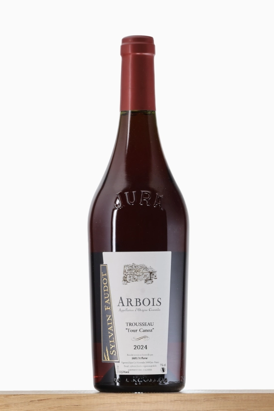 Arbois Trousseau Tour Canoz 2024 Domaine Sylvain Faudot