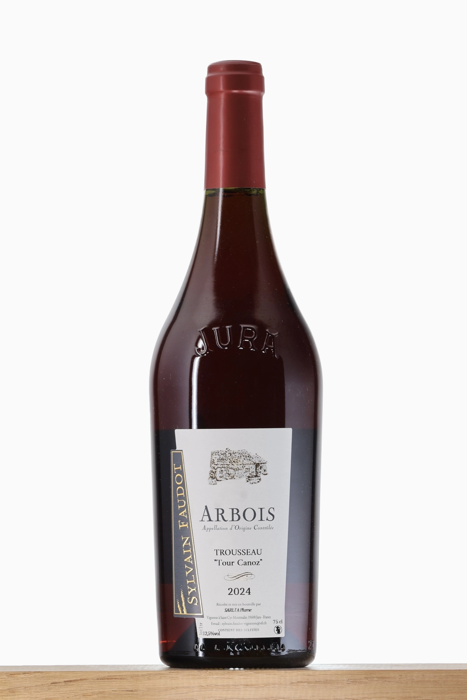 Arbois Trousseau Tour Canoz 2024 Domaine Sylvain Faudot
