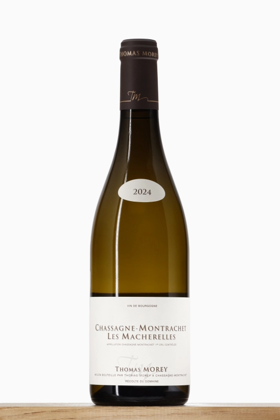 Chassagne Montrachet 1er cru Les Macherelles 2024 Domaine Thomas Morey