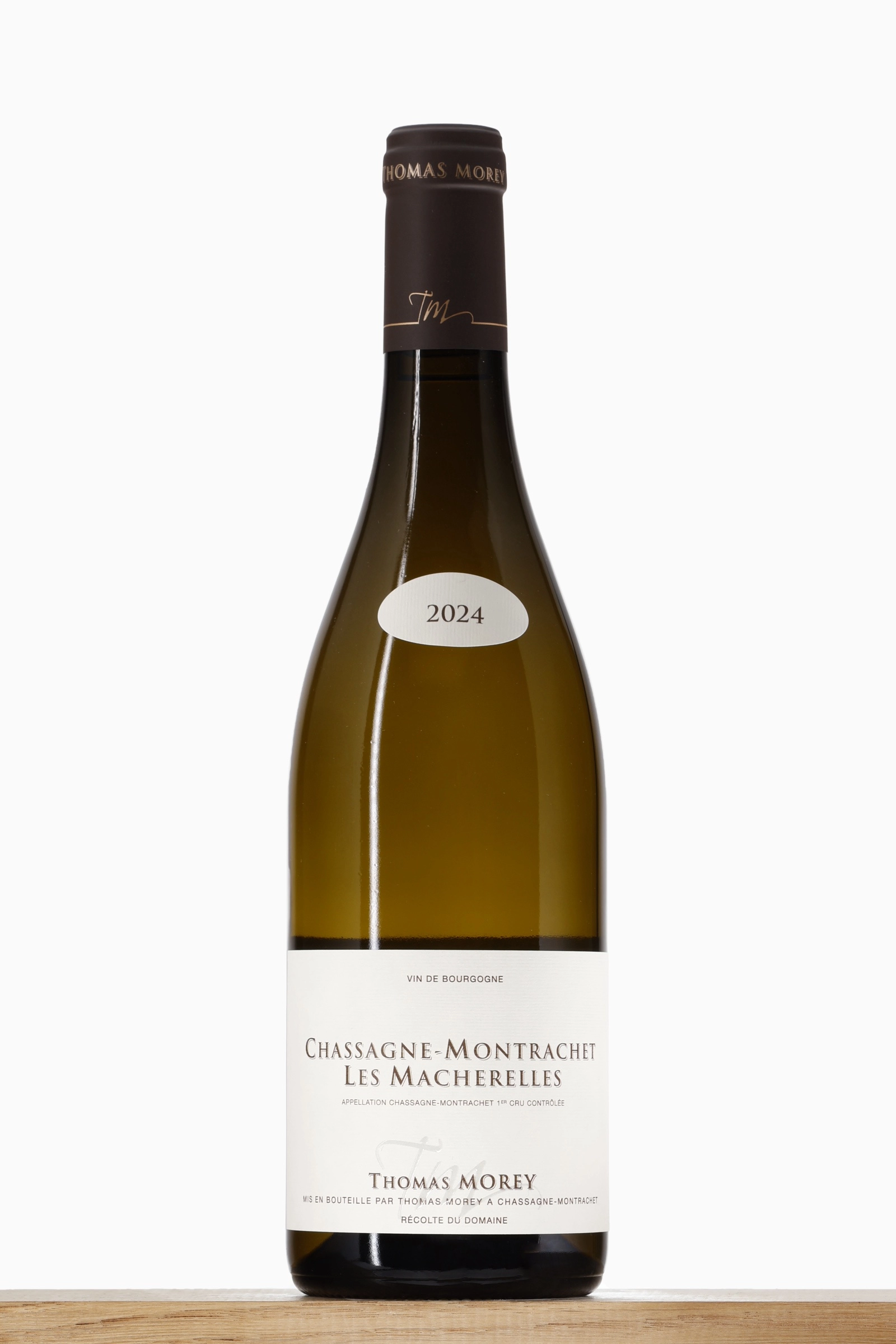 Chassagne Montrachet 1er cru Les Macherelles 2024 Domaine Thomas Morey