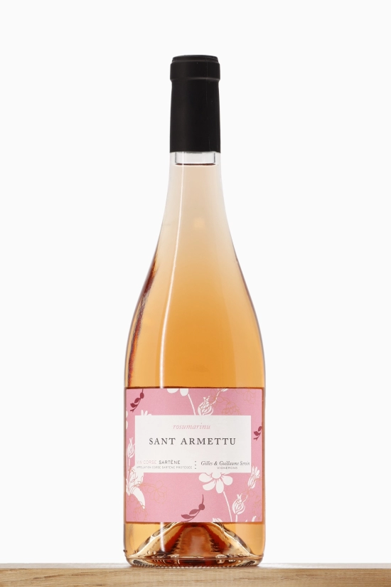 Corse Sartène rosé Rosumarinu 2025 Domaine Sant Armettu