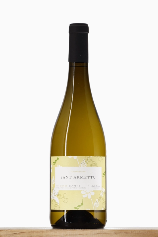 Corse Sartène blanc Rosumarinu 2025 Domaine Sant Armettu
