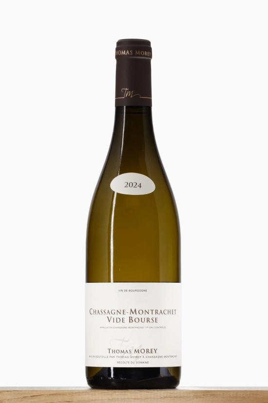 Chassagne Montrachet 1er cru Vide Bourse 2024 Domaine Thomas Morey