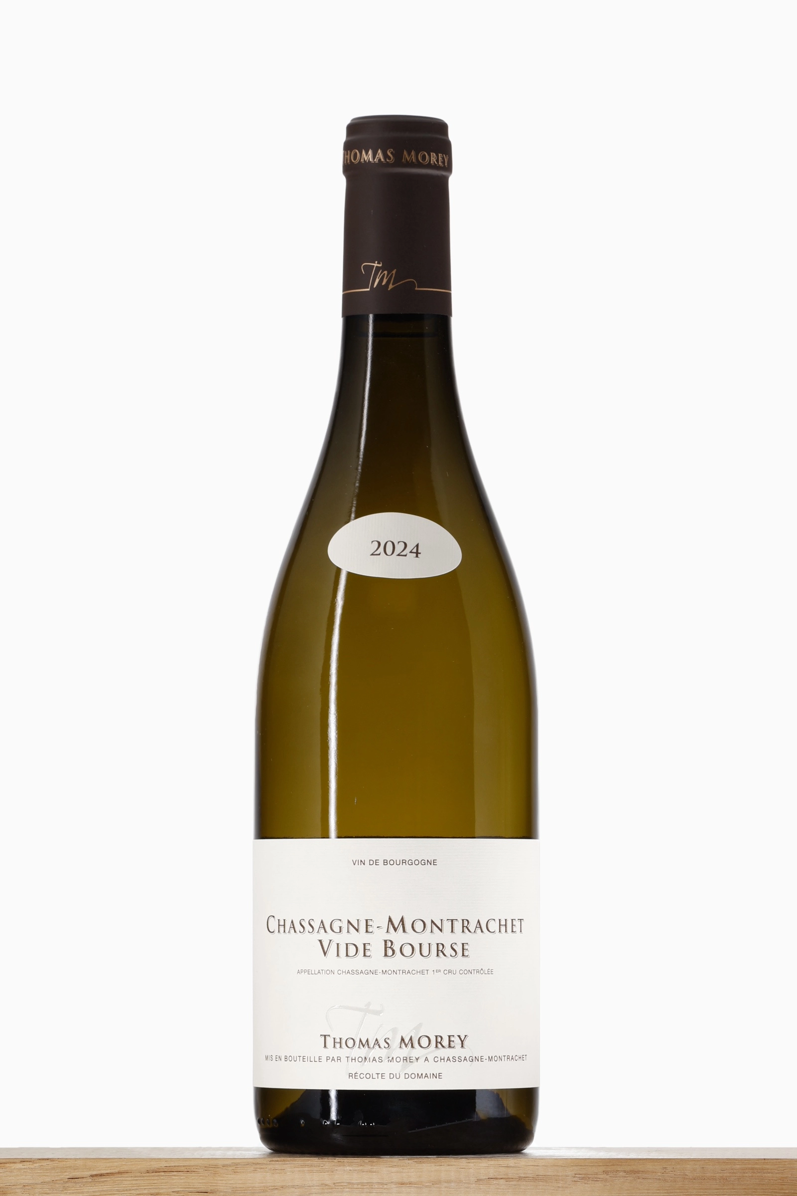 Chassagne Montrachet 1er cru Vide Bourse 2024 Domaine Thomas Morey