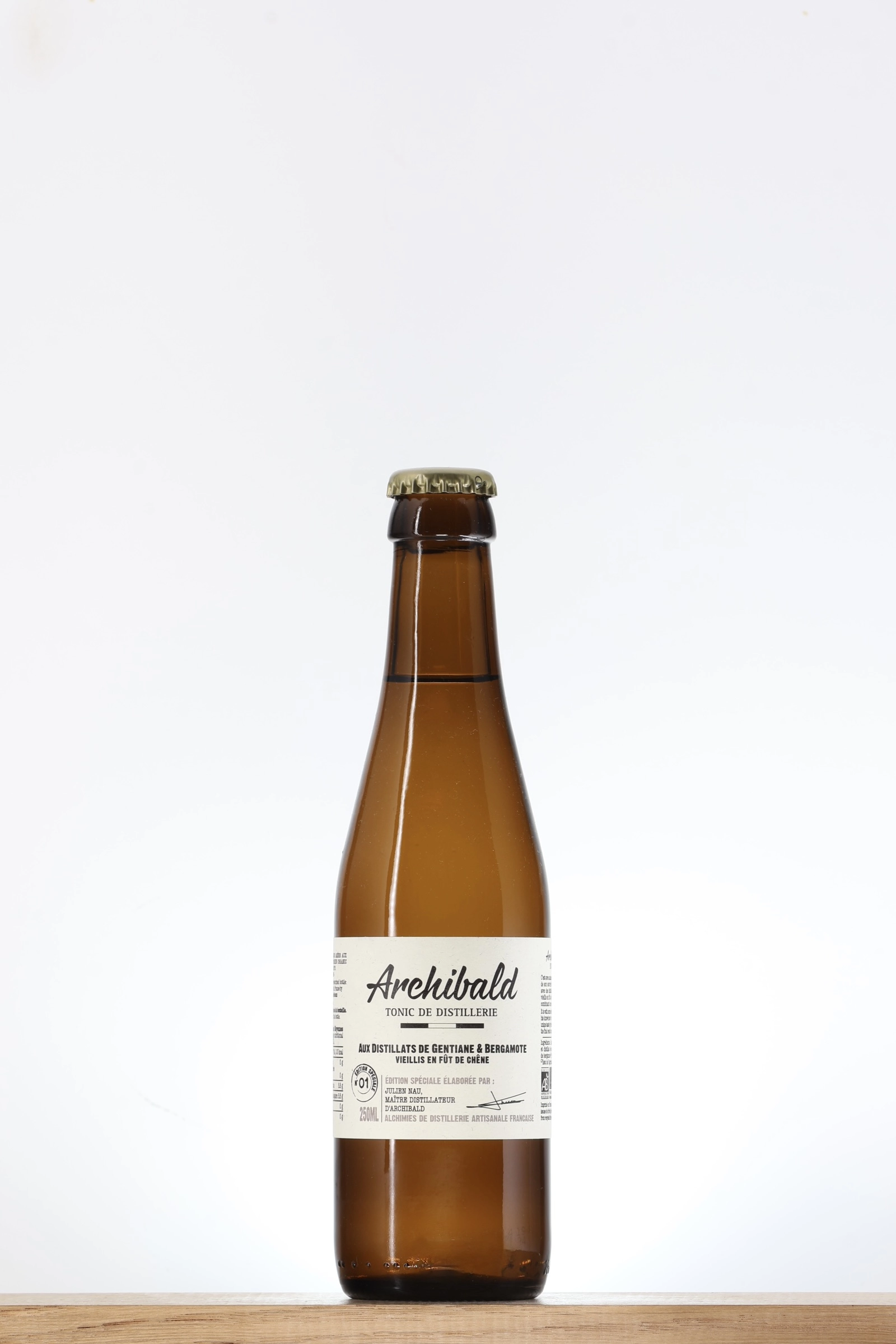 Tonic de Distillerie Bergamote & Gentiane en Fût Archibald 25cl