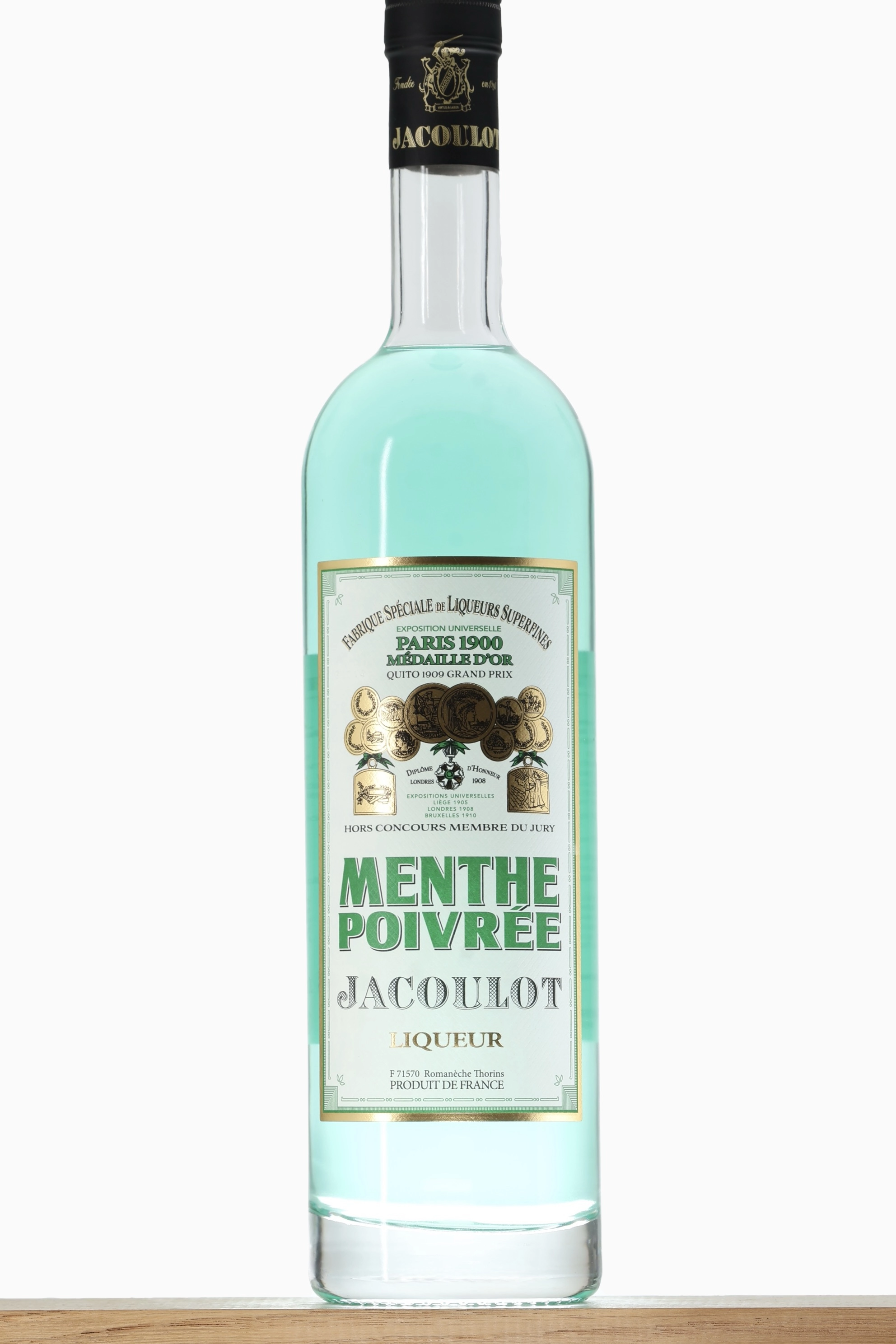 Liqueur de Menthe Poivrée Maison Jacoulot