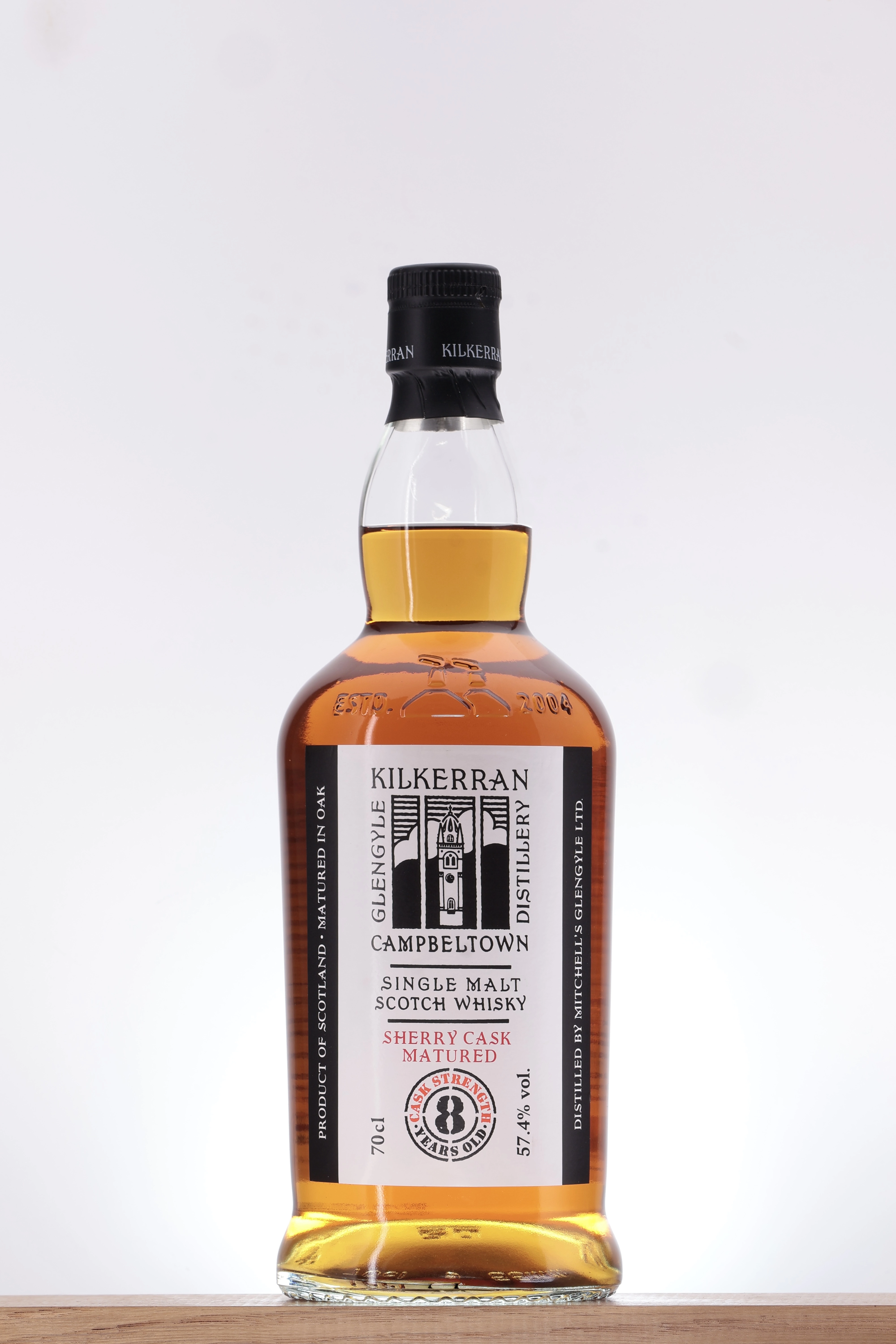 Whisky Kilkerran 8 ans Sherry Cask 57,4°