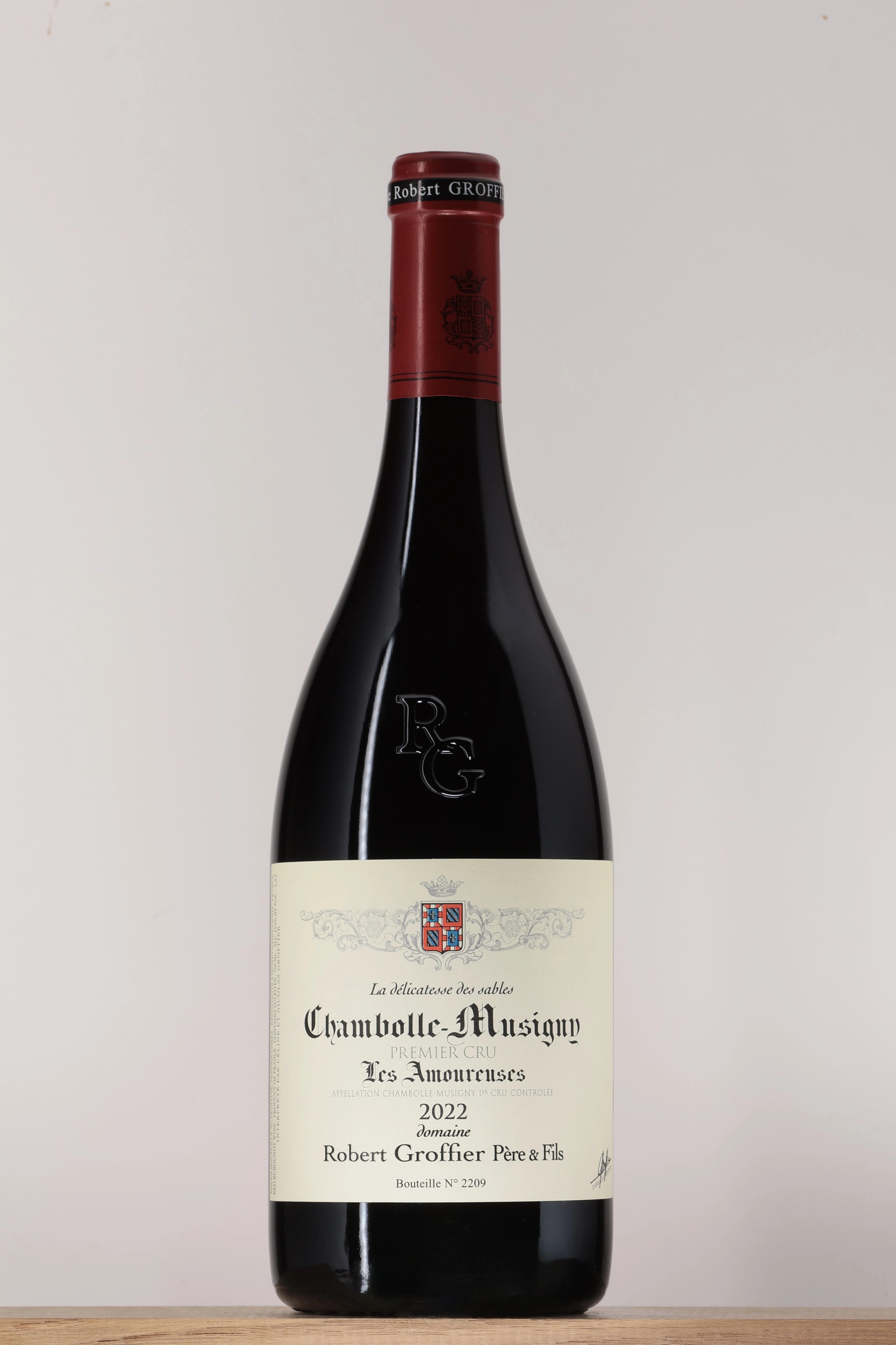 Chambolle Musigny 1er cru Les Amoureuses "Sables" 2022 Domaine Robert Groffier