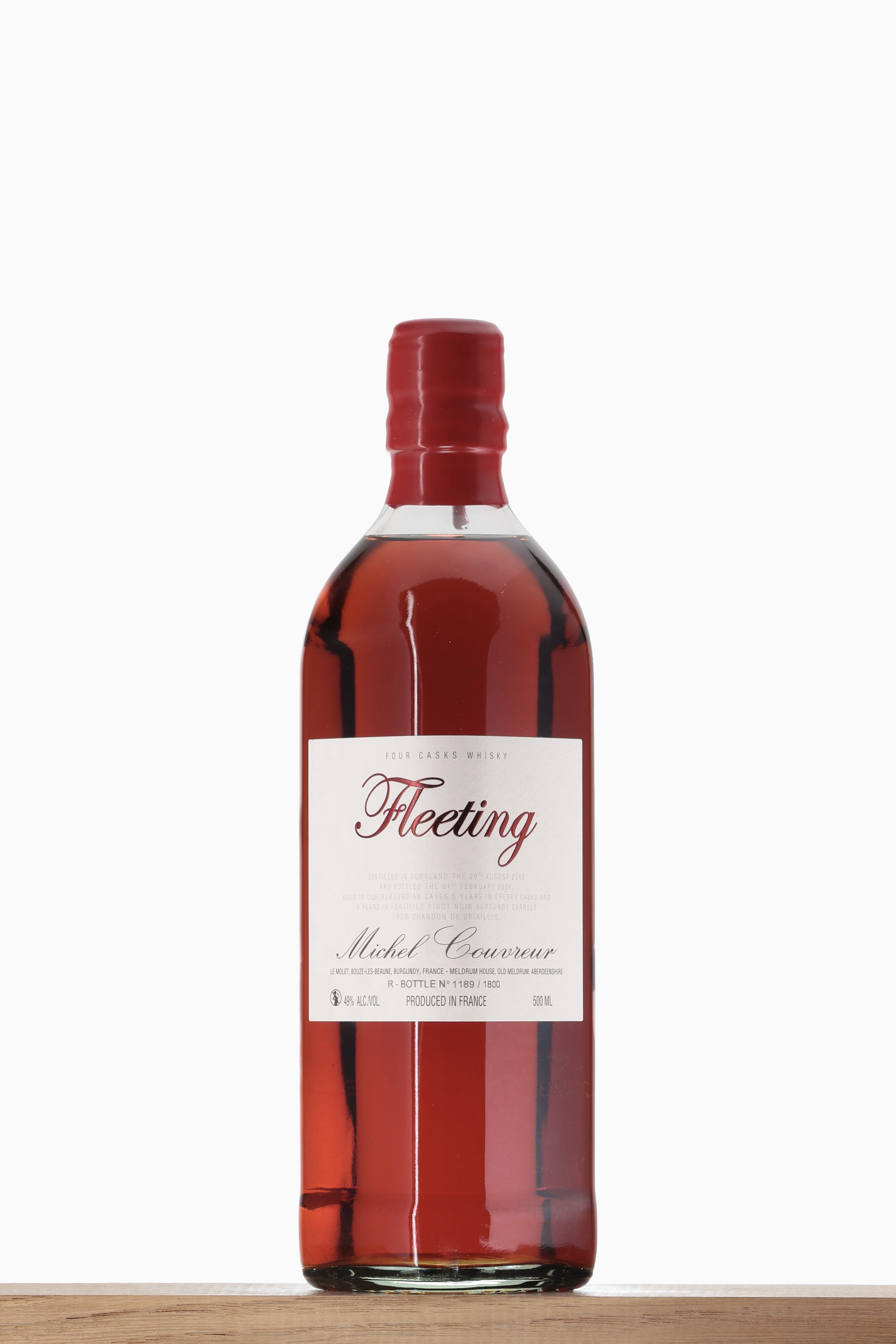 Whisky Fleeting 12 ans Edition 2024 Michel Couvreur