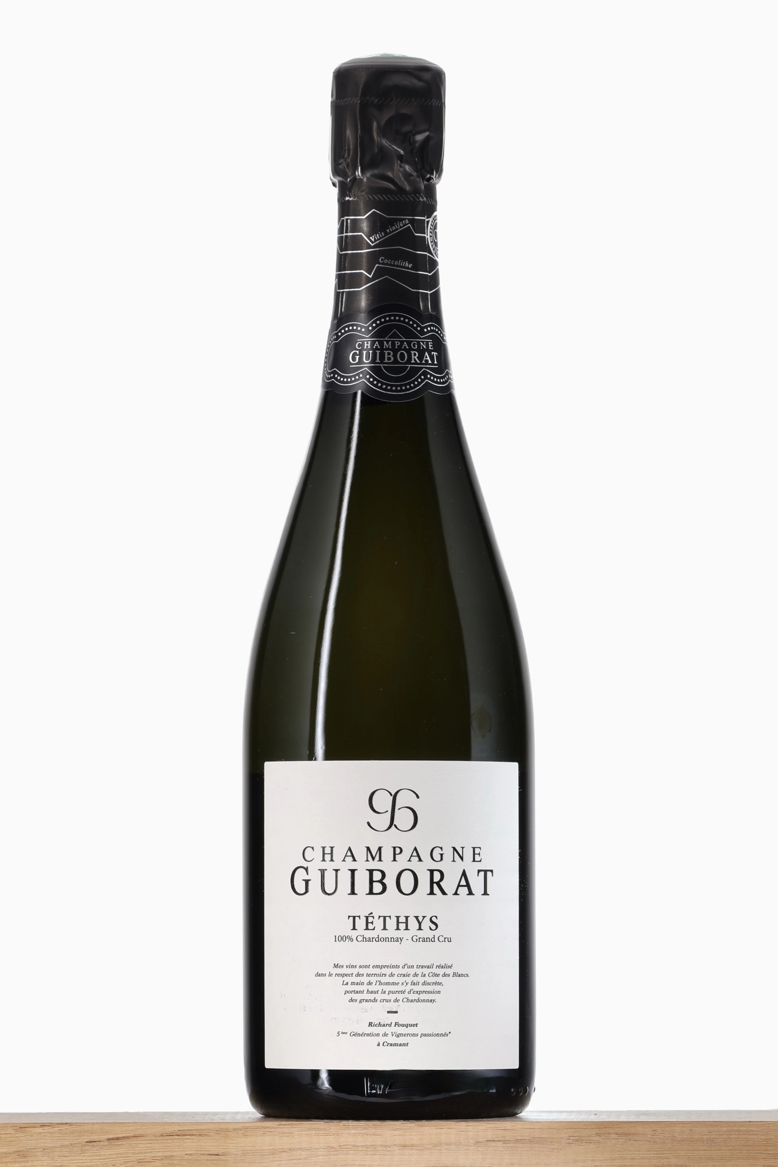 Champagne Téthys Blancs de Blancs Grand Cru Champagne Guiborat