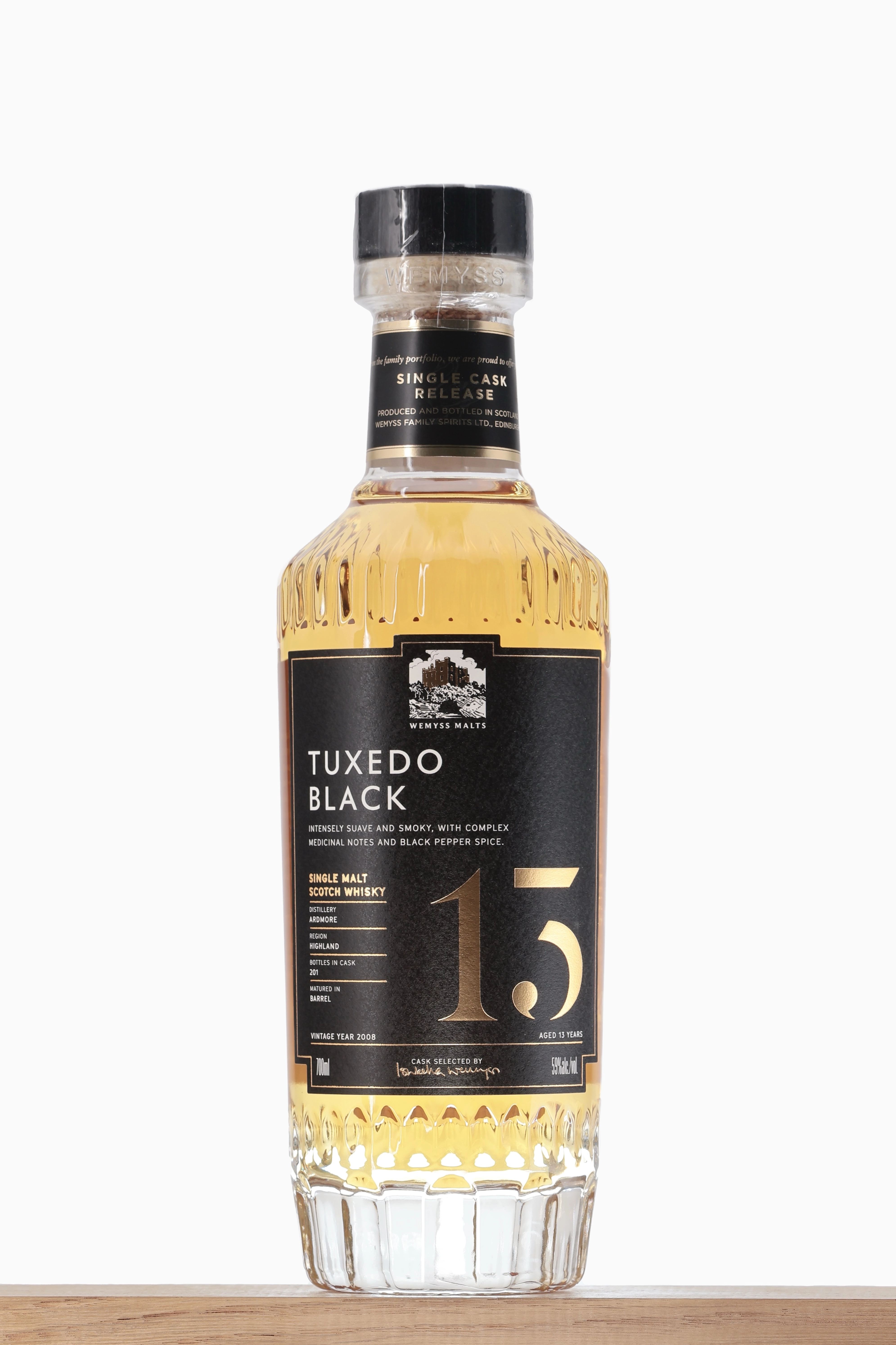 Whisky Tuxedo Black 2008 Wemyss