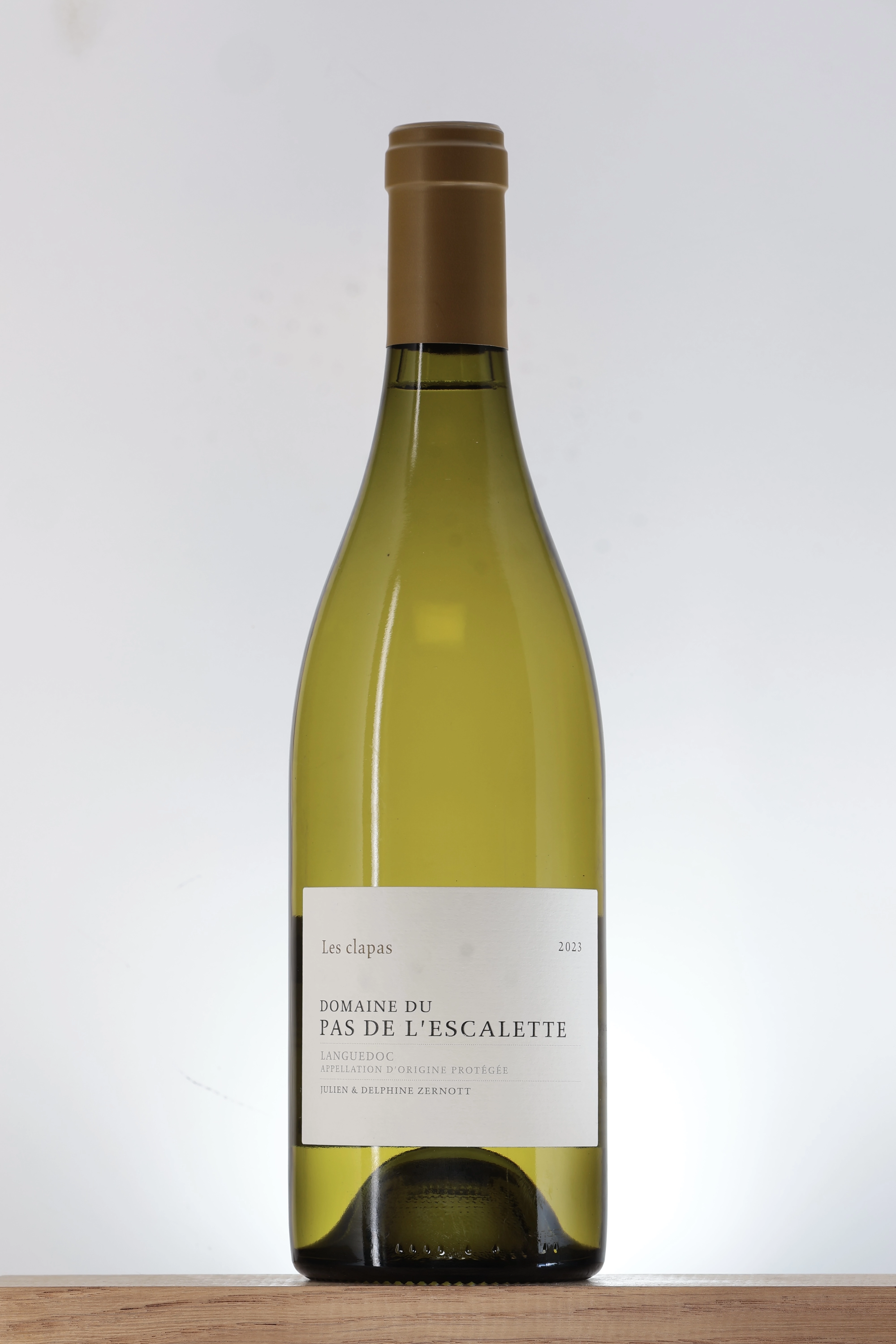 Terrasses du Larzac Les Clapas blanc 2023 Domaine du Pas de l'Escalette