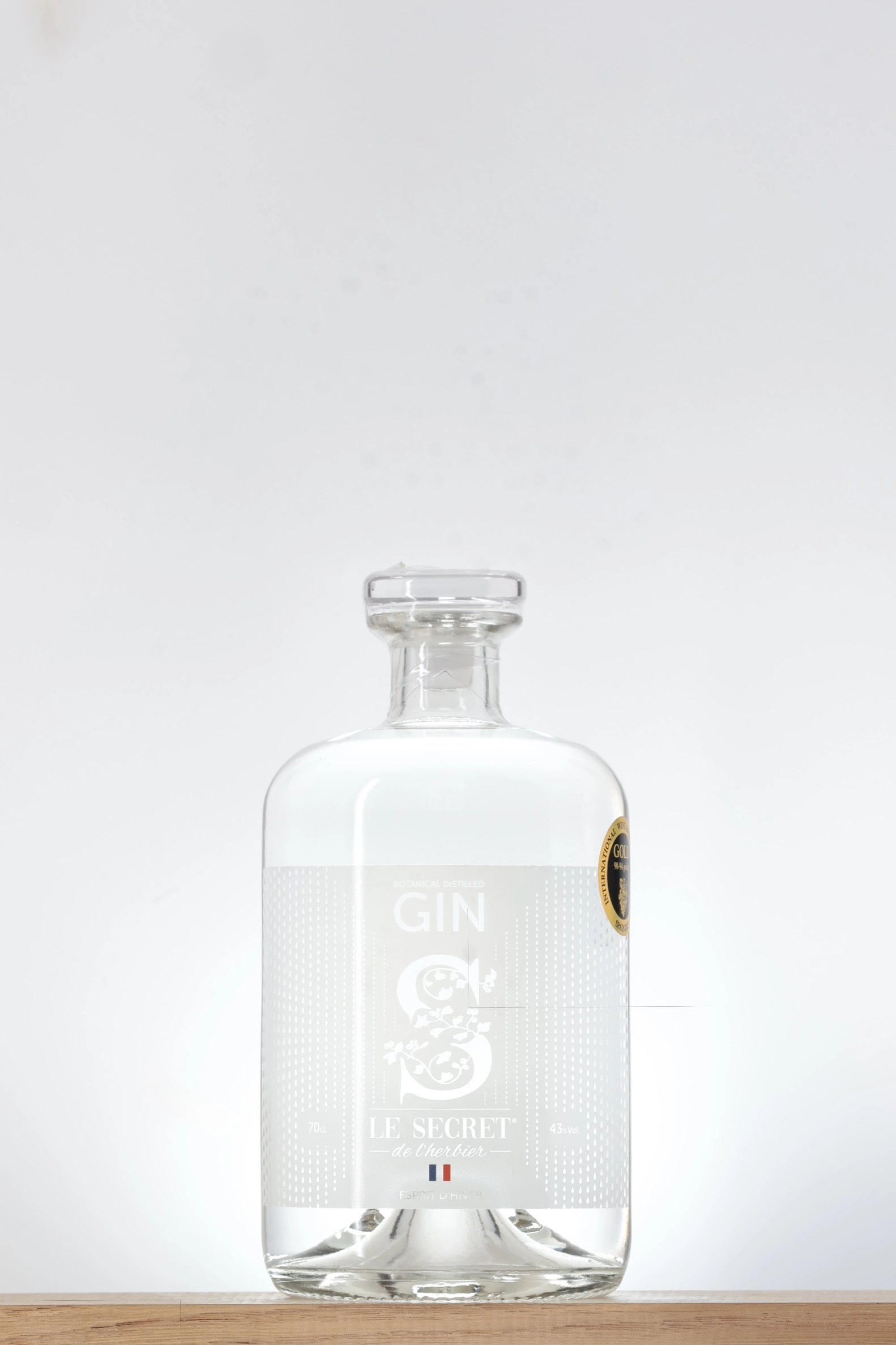 Gin Esprit d'Hiver Distillerie Le Secret de l'Herbier