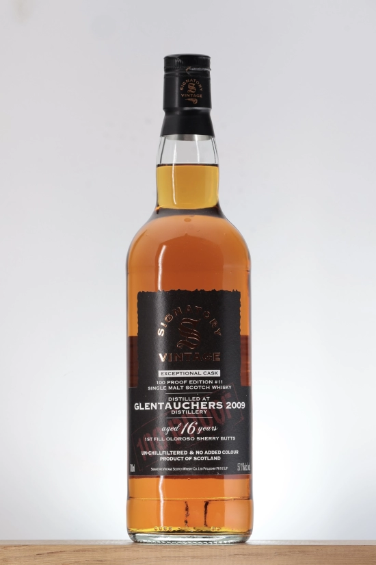 Whisky Glentauchers 16 ans Exceptionnal Cask 2009 Signatory Vintage