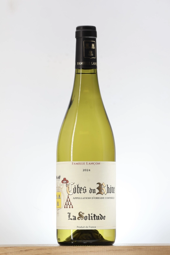La Solitude Côtes du Rhône blanc 2024 Domaine de la Solitude