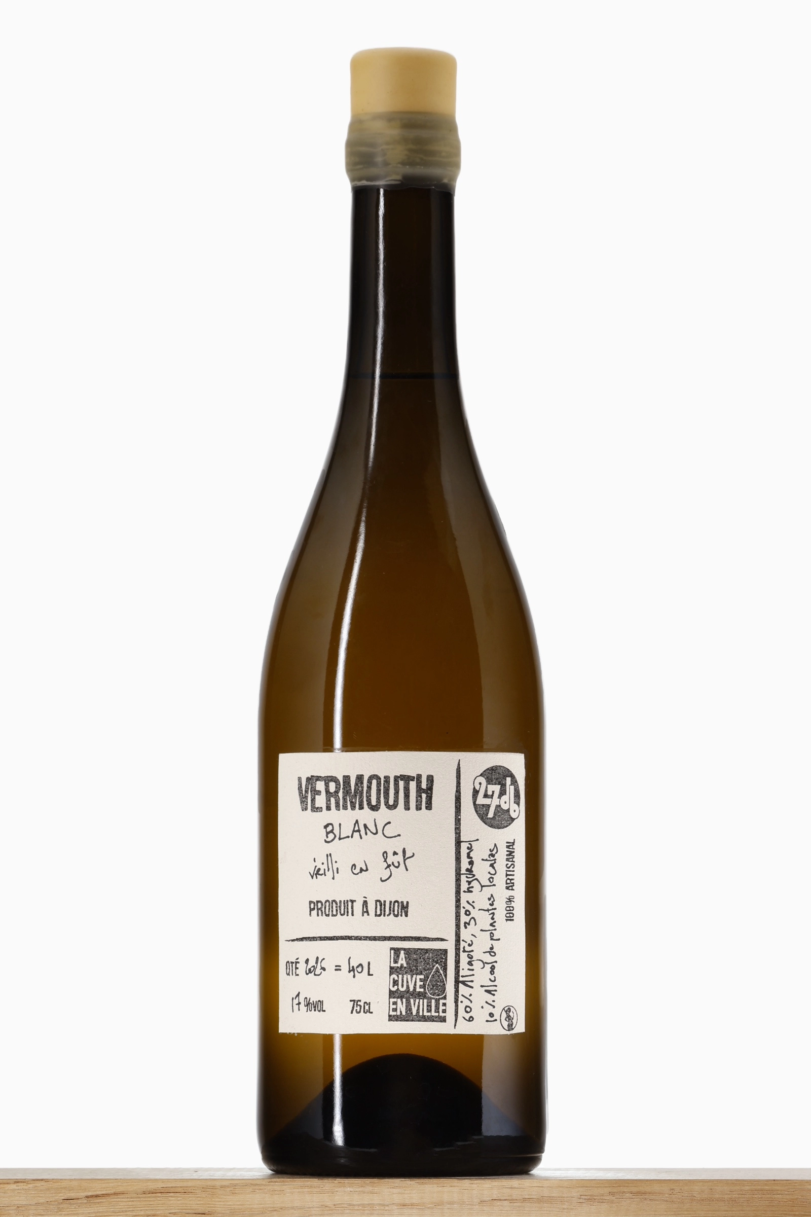 Vermouth blanc Atelier 27db