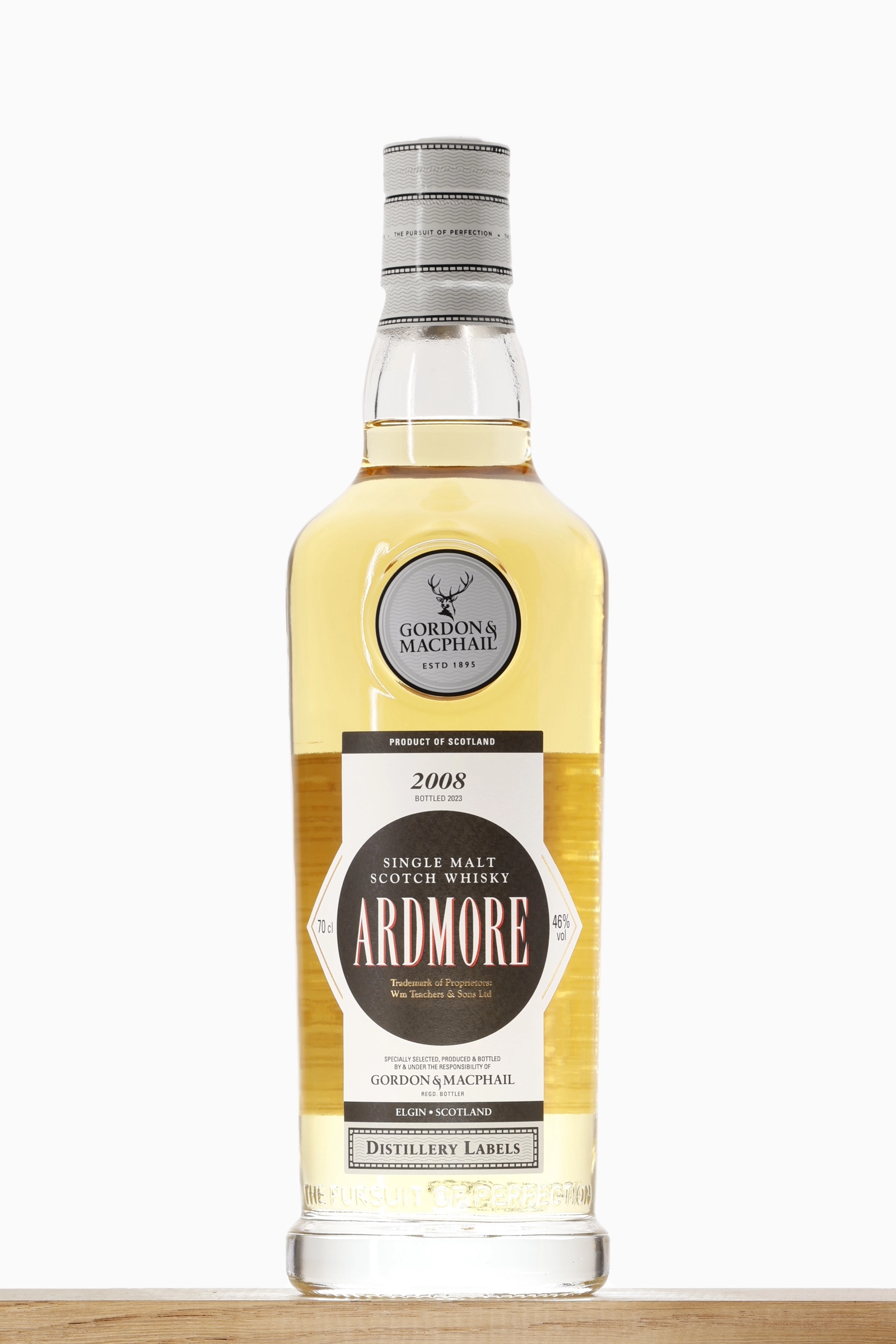 Whisky Ardmore 15 ans Distillery Labels 2008 Gordon & Macphail