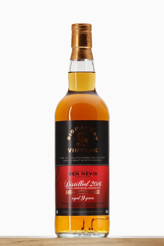 Whisky Ben Nevis 9 ans 2016 1st Fill Montravel Hogshead Signatory Vintage