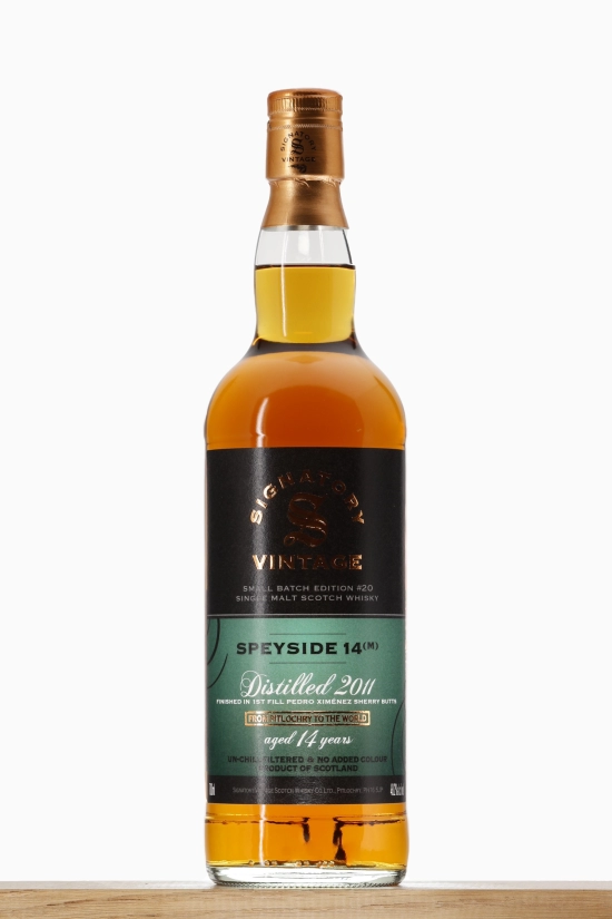 Whisky Speyside(M) 14 ans 1st Fill PX 2011 Signatory Vintage