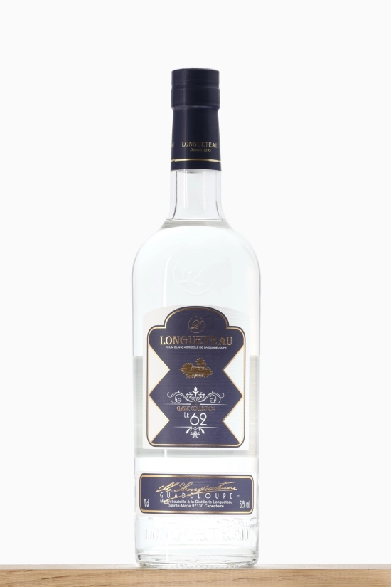 Rhum blanc Pure canne 62° Longueteau