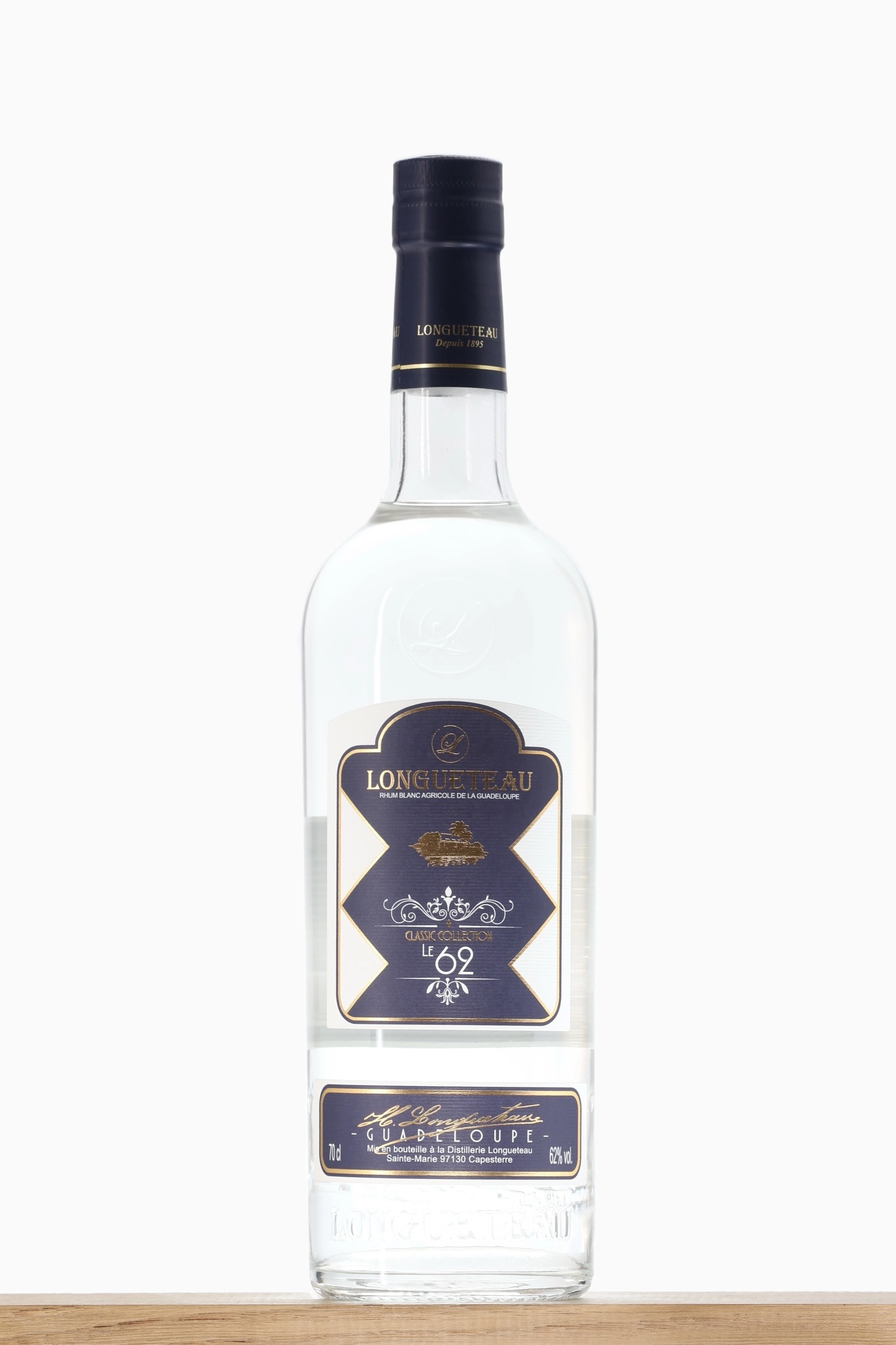 Rhum blanc Pure canne 62° Longueteau