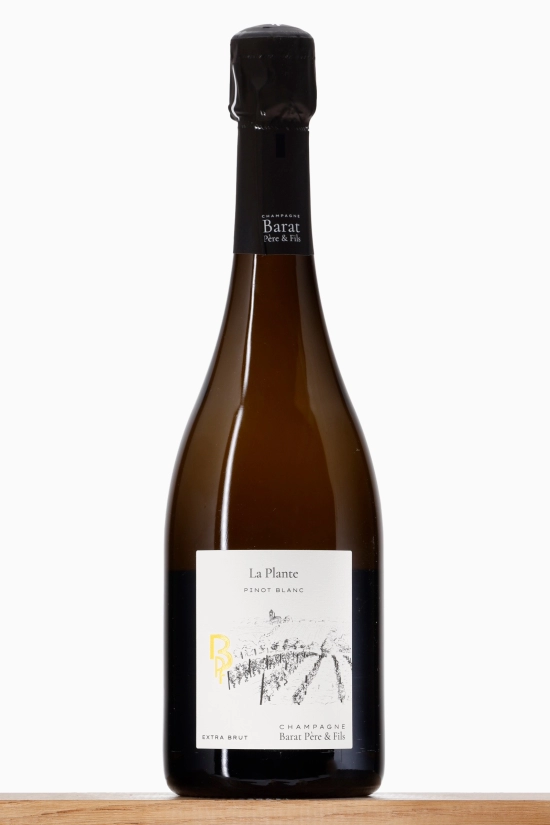 Champagne La Plante Pinot blanc 2022 Barat Père et Fils