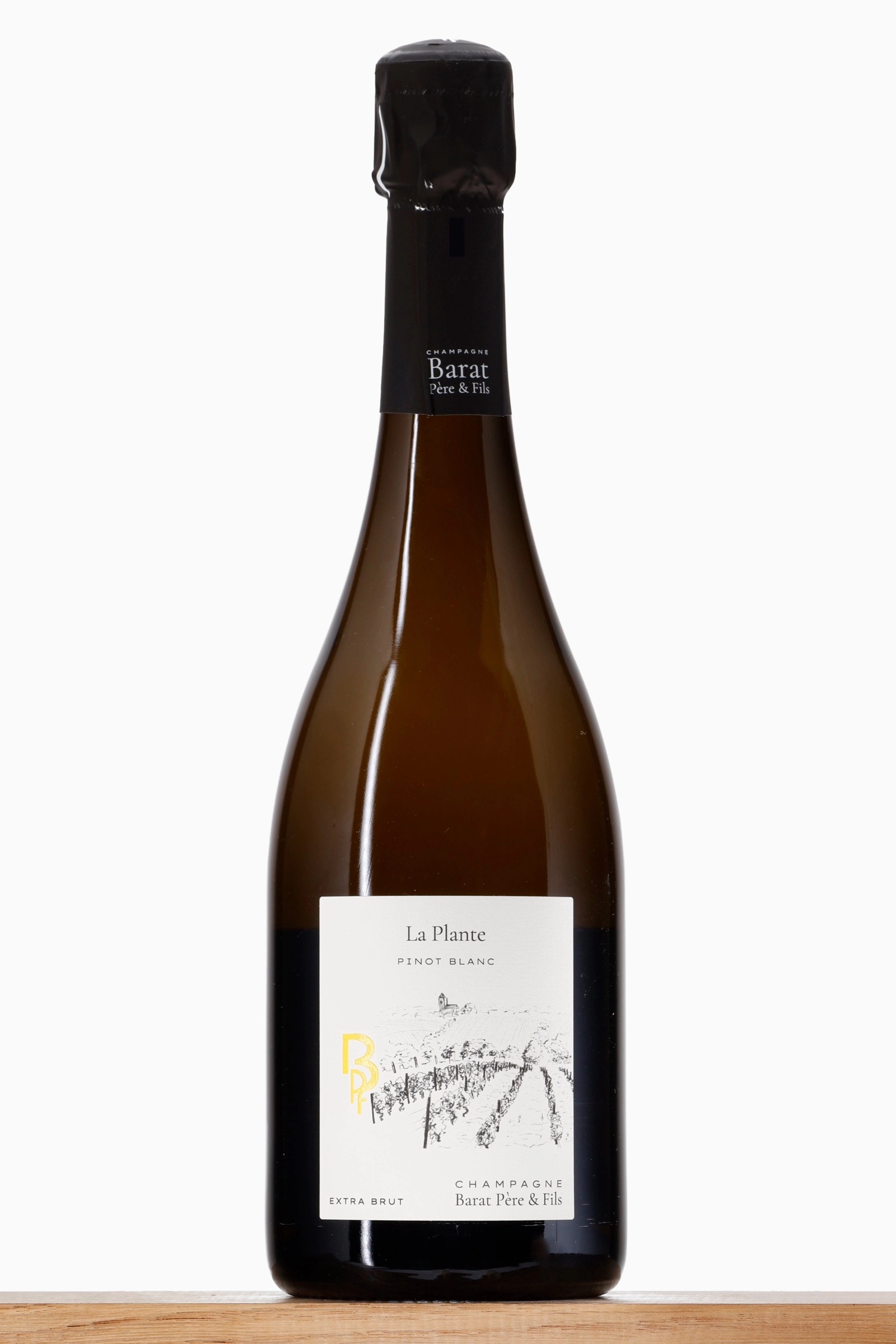 Champagne La Plante Pinot blanc 2022 Barat Père et Fils