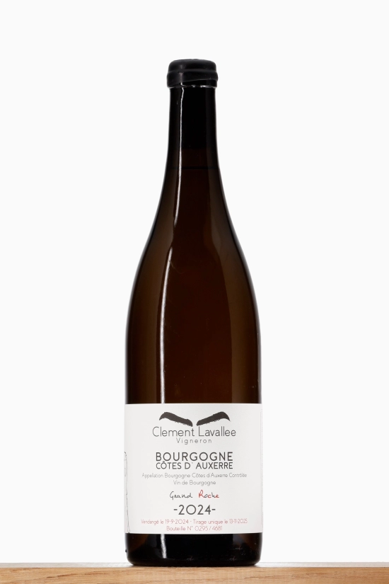 Côtes d'Auxerre blanc Grand Roche 2024 Domaine Clément Lavallée