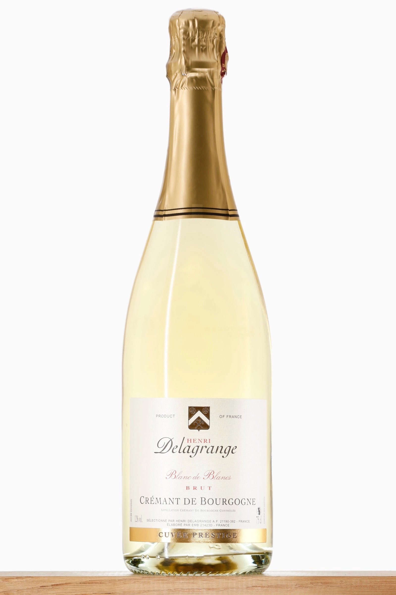 Crémant Blanc de Blancs Domaine Didier Delagrange