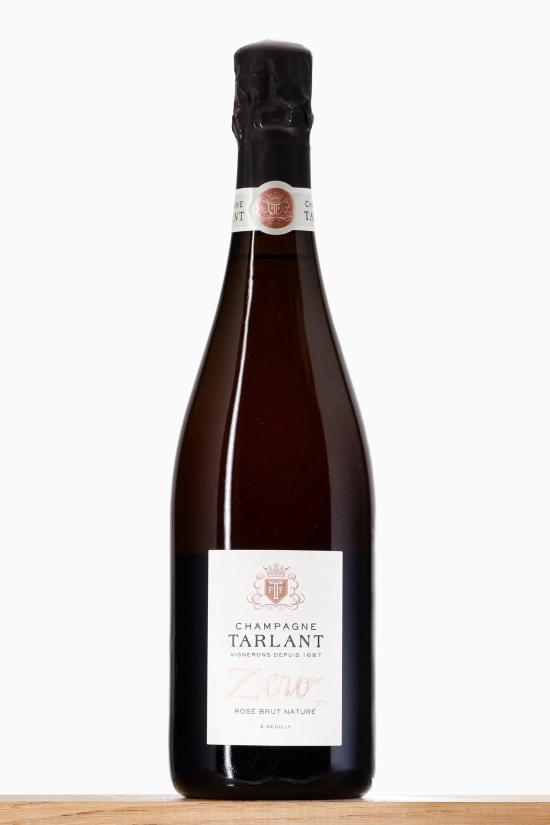 Champagne Rosé Zero Brut Nature Maison Tarlant 