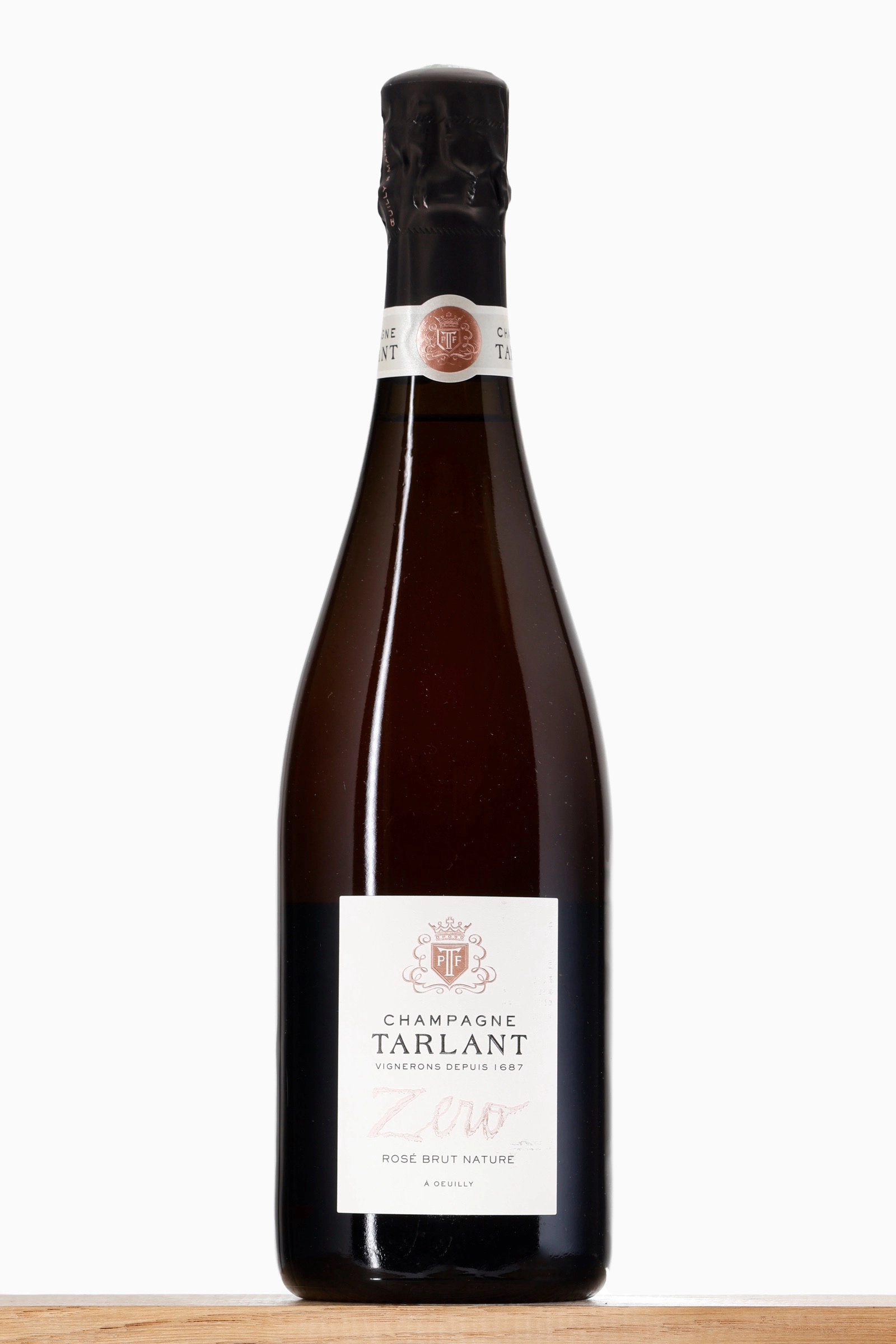 Champagne Rosé Zero Brut Nature Maison Tarlant 