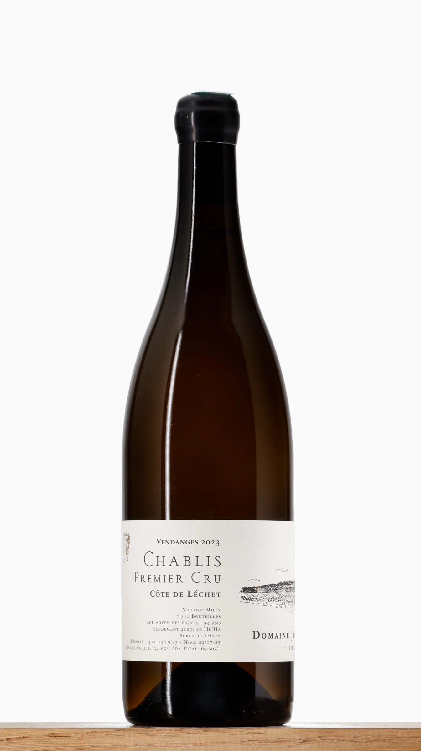 Chablis 1er Cru Côte de Léchet 2023 Domaine Jean Dauvissat